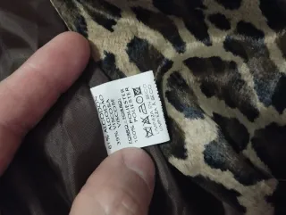 Abrigo leopardo Cortefiel mujer