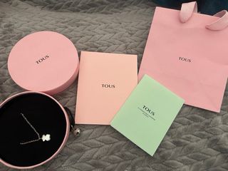 Collar Tous Oso Plata Nácar