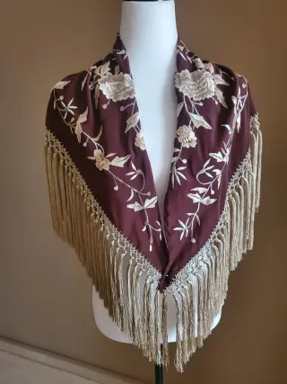 Mantoncillo Flamenco Bordado