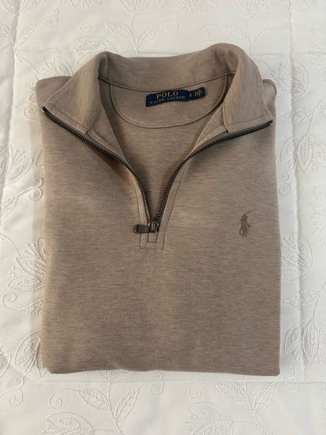 Sudadera Polo Ralph Lauren media cremallera