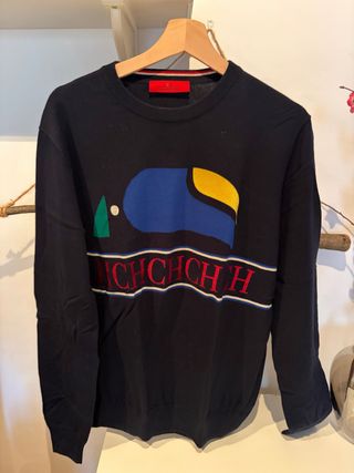 Jersey Carolina Herrera Tucán Multicolor Negro