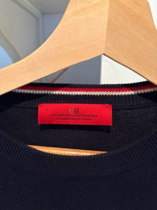 Jersey Carolina Herrera Tucán Multicolor Negro