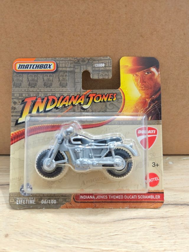 Matchbox Indiana Jones Ducati Scrambler