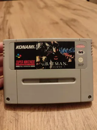 Batman Returns Super Nintendo PAL Konami