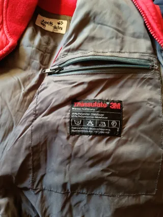 Chaqueta - chaleco Jack Wolfskin hombre M roja