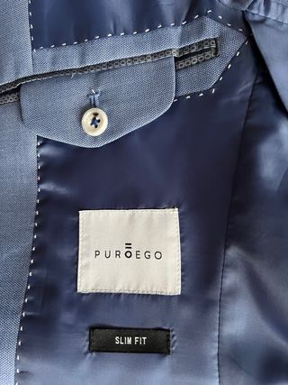 Traje Puro Ego azul. Talla 44/37
