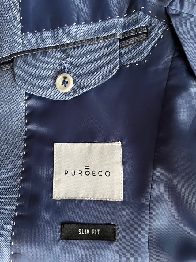 Traje Puro Ego azul. Talla 44/37