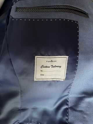 Traje Puro Ego azul. Talla 44/37
