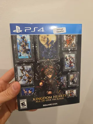 Kingdom Hearts All-In-One PS4. PRECINTADO