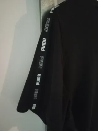 Camiseta Puma Hombre Negra Talla XXL