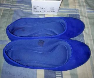 Parisinas Azul Talla 41 (hace a 40) como nuevas
