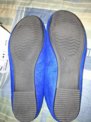 Parisinas Azul Talla 41 (hace a 40) como nuevas