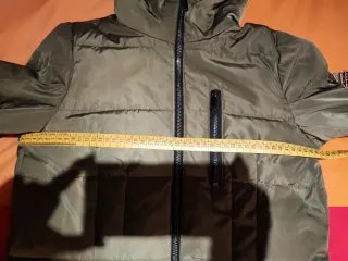 Abrigo plumífero niña 14-15 años verde caza