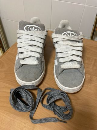 Zapatillas Adidas Campus Grises Talla 38