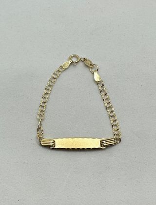 Esclava Niño de oro de 18k, 1.75 g, 11.5 cm.