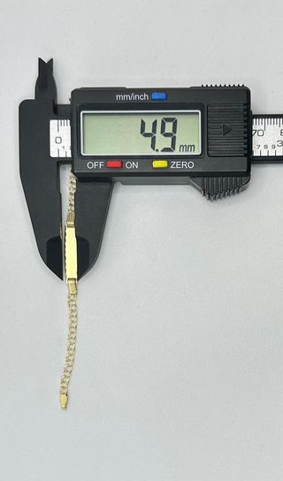 Esclava Niño de oro de 18k, 1.75 g, 11.5 cm.