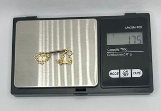 Esclava Niño de oro de 18k, 1.75 g, 11.5 cm.