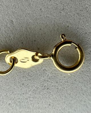 Esclava Niño de oro de 18k, 1.75 g, 11.5 cm.