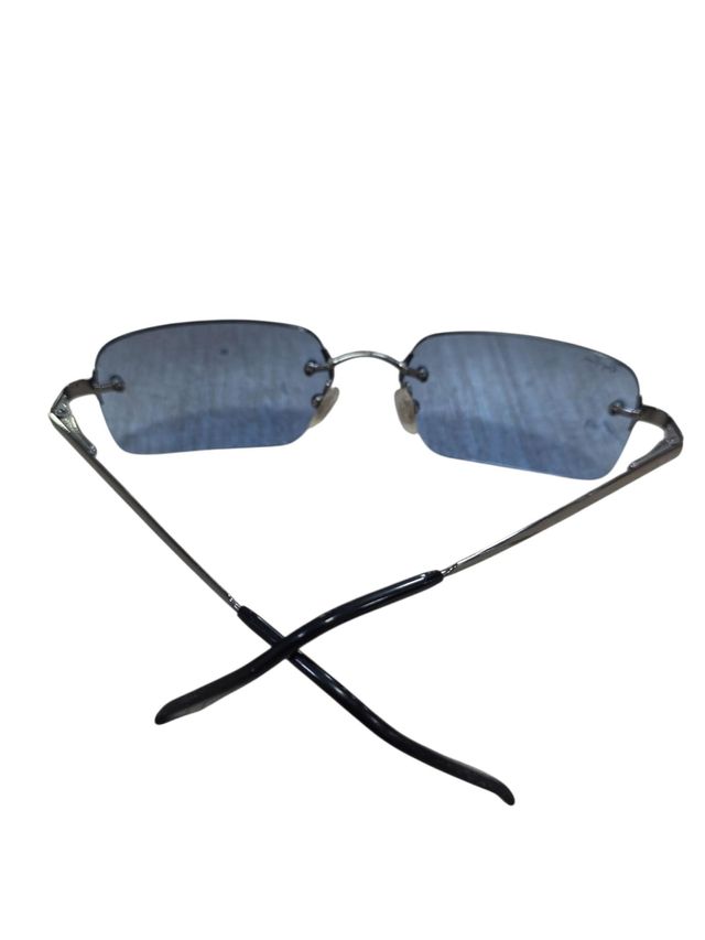 GAFAS DE SOL RAYBAN RB3191 RIMLESS SQUARE 004/7C 56X17 + FUNDA UNIVERSAL