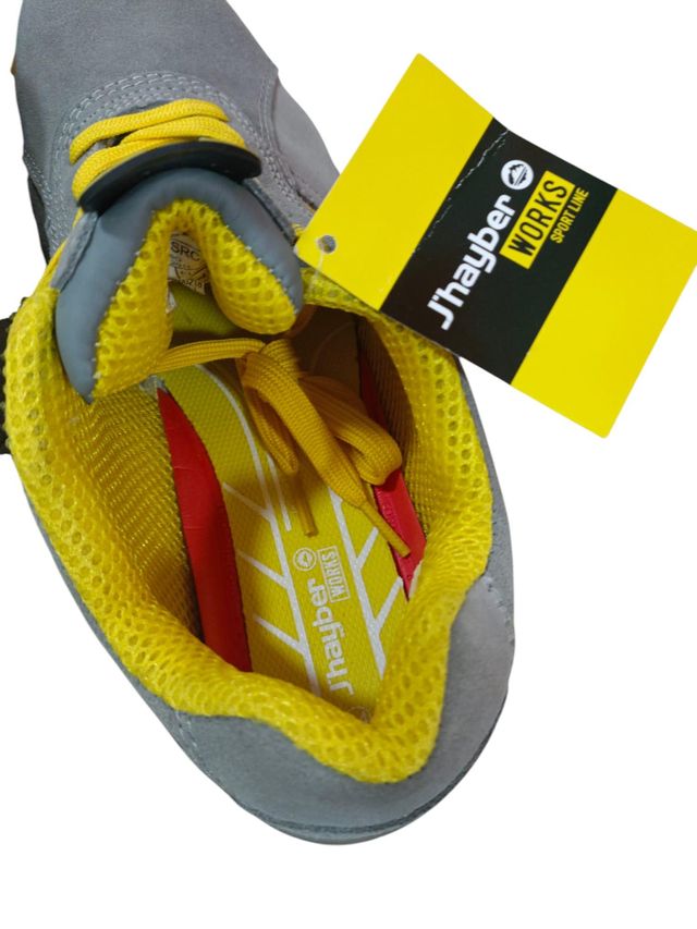 CALZADO DE SEGURIDAD J'HAYBER WORKS SPORT LINE TALLA 44 GRIS (2021)
