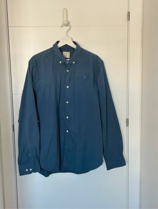 Camisa Scalpers Azul Talla 43 Algodón 100%