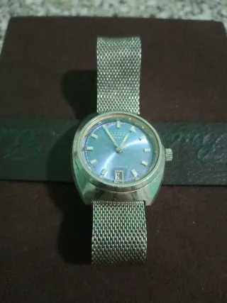 Orologio Citizen Vintage Blu Acciaio