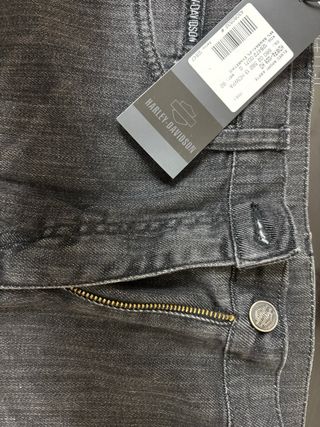 Pantalón Vaquero Harley Davidson Negro T-32