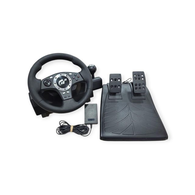 VOLANTE LOGITECH DRIVING PRO E-UJ11 RACING WHEEL SOLO PC PS2 PS3 + ACCESORIOS