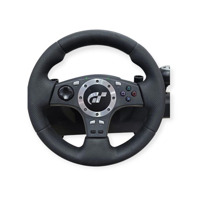 VOLANTE LOGITECH DRIVING PRO E-UJ11 RACING WHEEL SOLO PC PS2 PS3 + ACCESORIOS