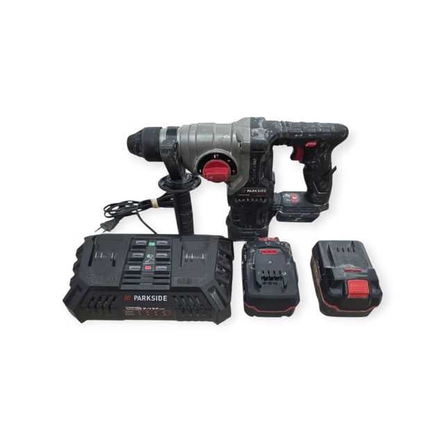 TALADRO PERCUTOR PARKSIDE PKHAP 20 LI D4 + 2 BATERIAS + CARGADOR