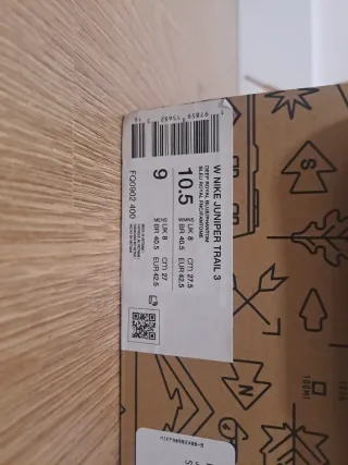 Zapatillas Nike Trail Azul y Blanco