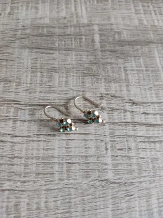 Pendientes Plata 1ª Ley Turquesa