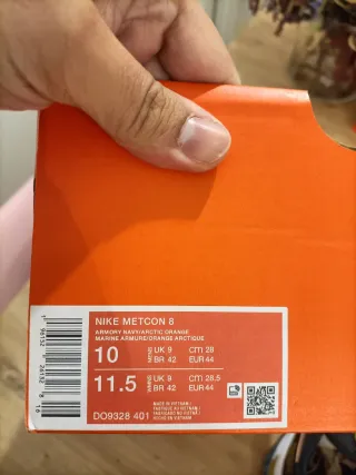 T44 Nike Metcon 8  Azul Marino