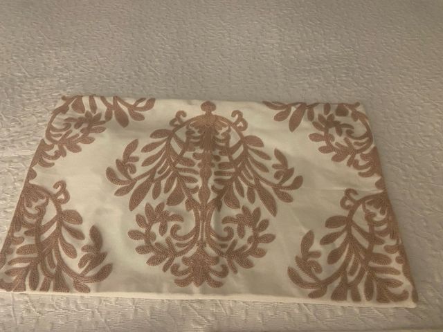 3 Fundas Cojín Beige y Blanco