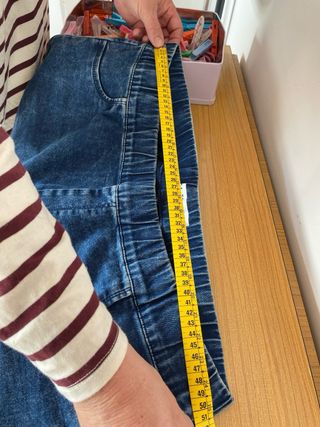 Pantalón vaquero tipo malla Kiabi Talla XXL