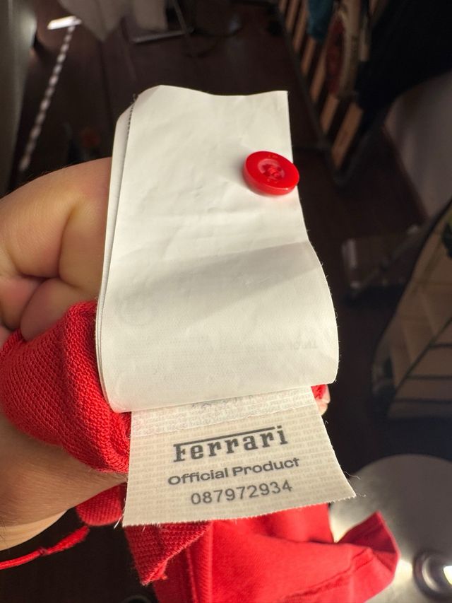 Polo Puma Scuderia Ferrari F1 Original Rojo