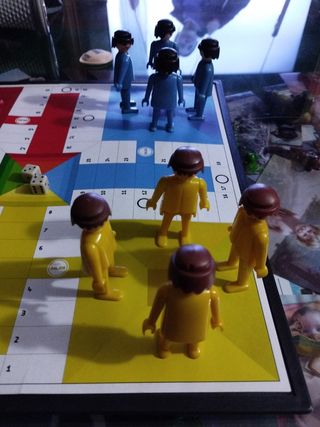 Parchís, damas,Playmobil