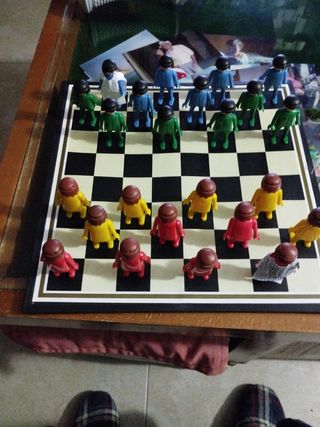 Parchís, damas,Playmobil