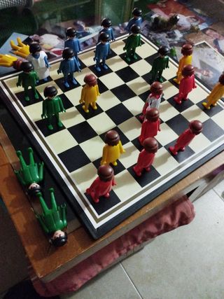 Parchís, damas,Playmobil