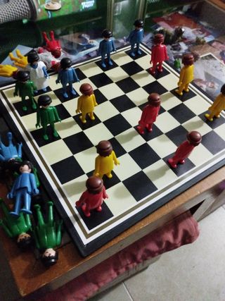 Parchís, damas,Playmobil