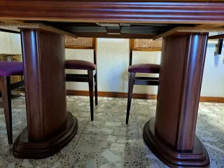 Tavolo da Pranzo Estensibile + 6 Sedie