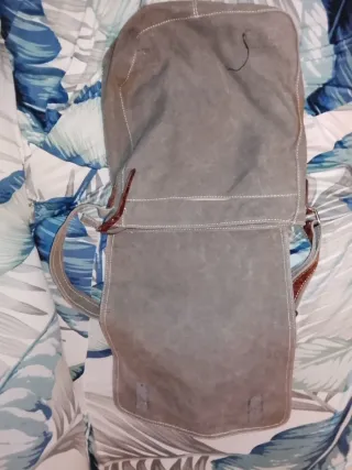 Bolso juvenil marrón y multicolor