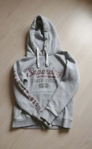Sudadera Superdry Gris Talla S