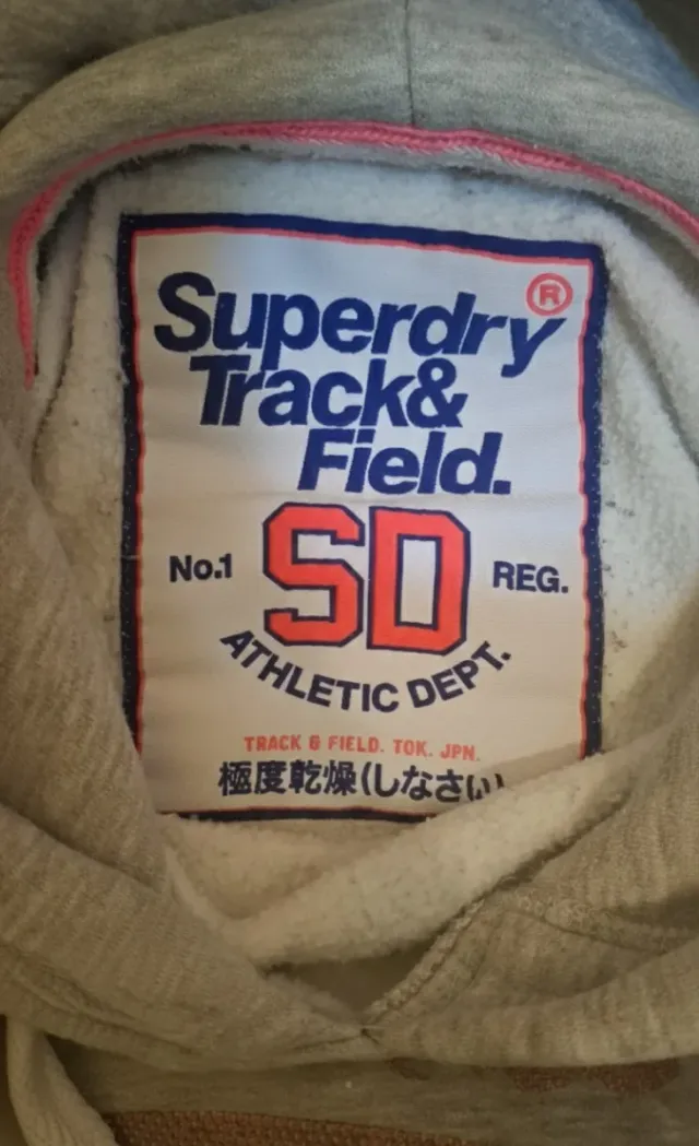 Sudadera Superdry Gris Talla S