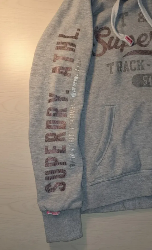 Sudadera Superdry Gris Talla S