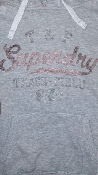 Sudadera Superdry Gris Talla S