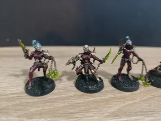 Warhammer 40k brujas eldars oscuros