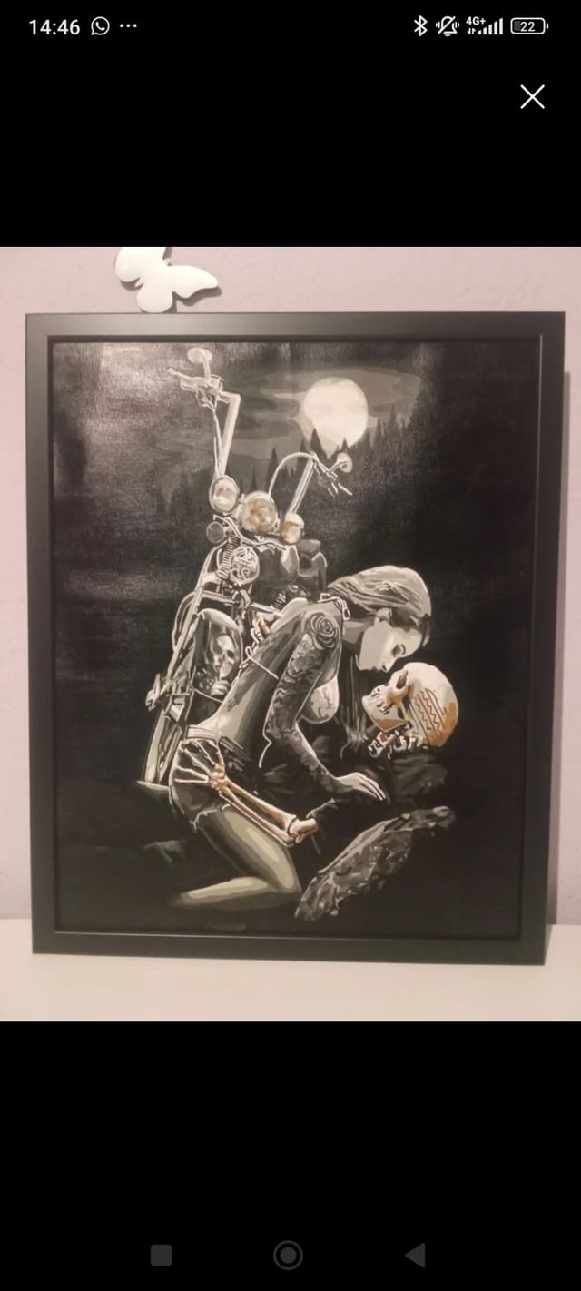 Cuadro Acrílico LMG 40x50cm Enmarcado