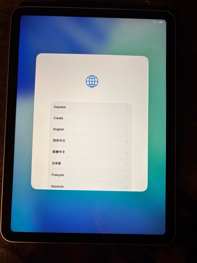 iPad Air 4ª Gen Azul Grisáceo