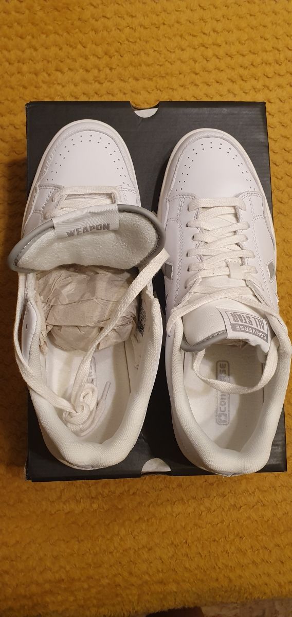 Zapatillas Converse Weapon Ox Blancas/Gris